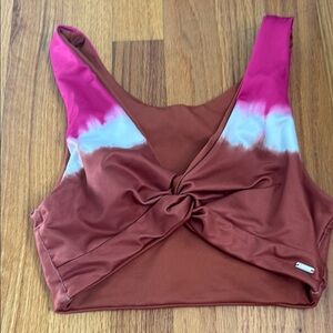 High quality bikini top from pink